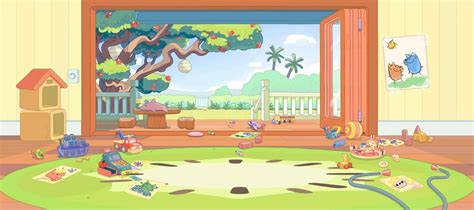 All Things Bluey Templates Image Cool Backgrounds Cartoon House