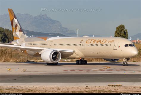 A6 BMA Etihad Airways Boeing 787 10 Dreamliner Photo By Jose M Deza