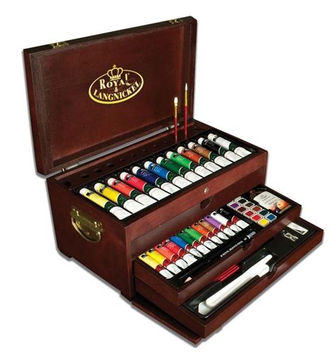 Royal Langnickel Premier Multi Media Painting Chest 80 Piece Art Set