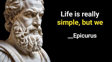 It Is Impossible To Live Not Epicurus Inspiration Quotes Youtube