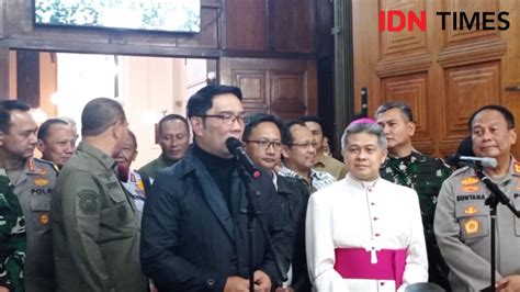 Malam Misa Natal 2022 Selesai Ridwan Kamil 100 Aman