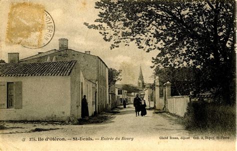 Saint Denis D Ol Ron Correspondance De Mes Grands Parents Carte