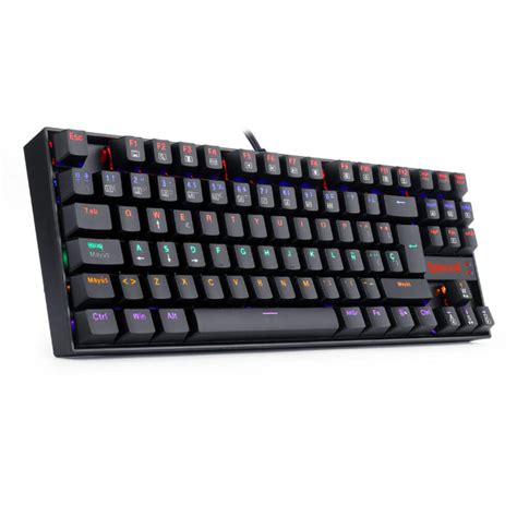 Ripley TECLADO MECÁNICO REDRAGON K552 KUMARA GAMER NEGRO RED SWICTH