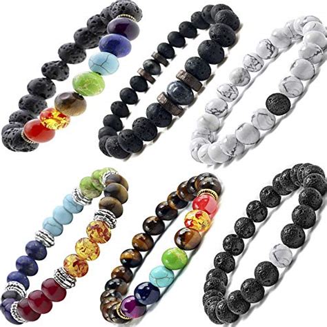 Best Chakra Bracelet Lava Stone The 7 Chakra Bracelet For A Balanced