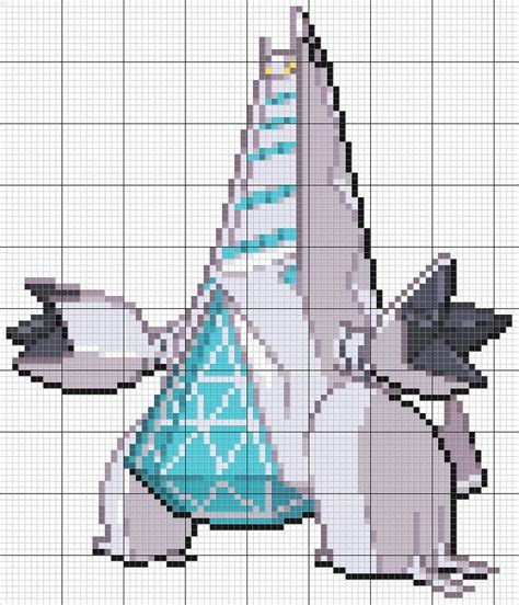 Duraludon Pokemon Pixel Art Pattern In 2021 Pixel Art Pokemon Images
