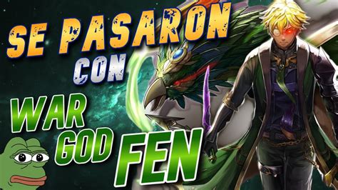 Ante Ustedes War God Fen Grand Summoners YouTube