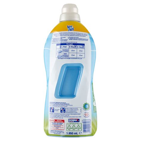 Ammorbidente Concentrato Per Lavatrice Blu Oxygen 78 Lavaggi Vernel