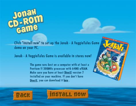 Jonah A Veggietales Game Big Idea Wiki Fandom