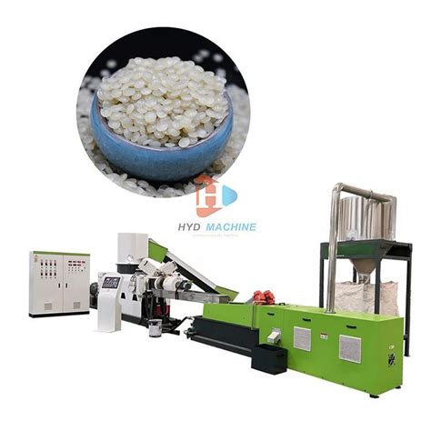 Plastic Scrap Recycling Bopp Pellets Granules Pelletizing Making