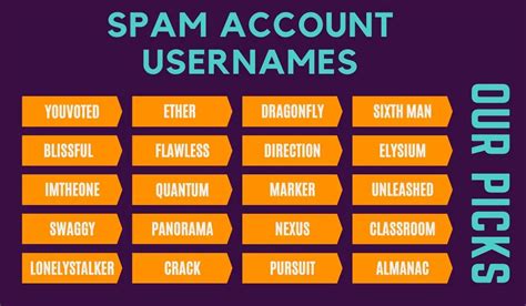 Spam Instagram Usernames Artofit