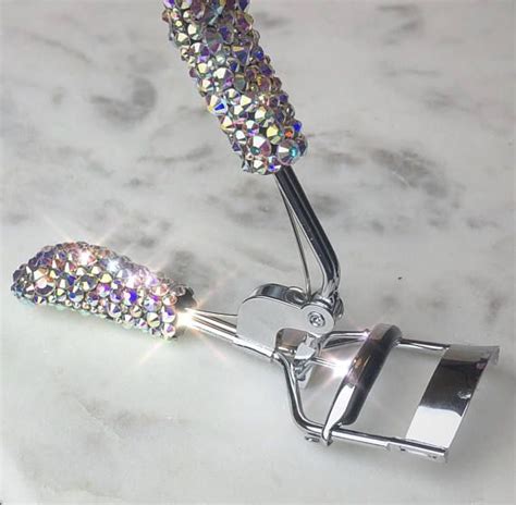 Bling Eyelash Curler With Ab Rhinestone Crystals Tarte Eyelash Curler