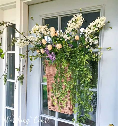 How To Create A Hanging Door Basket Worthing Court