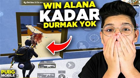 W N Alana Kadar Durmak Yok Pubg Mob Le Youtube