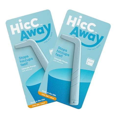 Hiccaway Hiccup Straw Stops Hiccups Naturally And Fast As Seen On