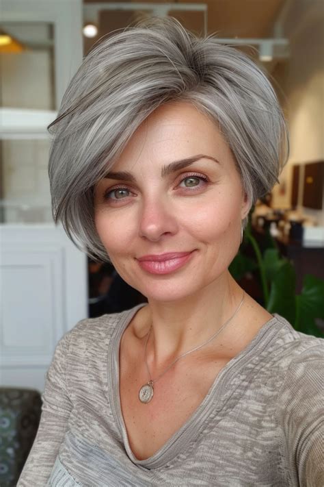 21 Stunning Silver Hairstyles That Will Make You Fall In Love With Gray