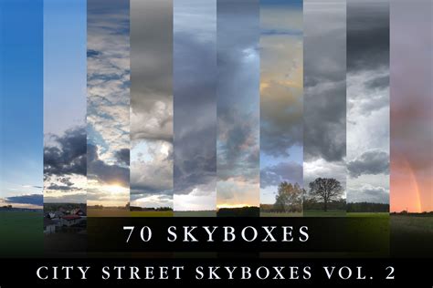 City Street Skyboxes Vol D Sky Unity Asset Store