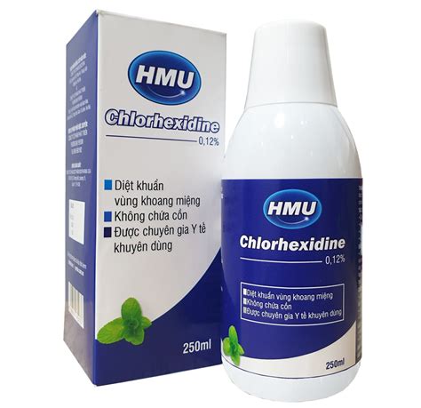 Nước súc miệng Chlorhexidine có tác dụng gì Cách sử dụng Trắng răng