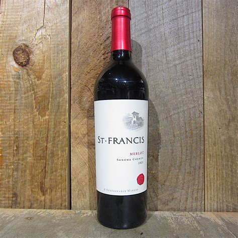 St Francis Merlot 2021 750ml Oak And Barrel