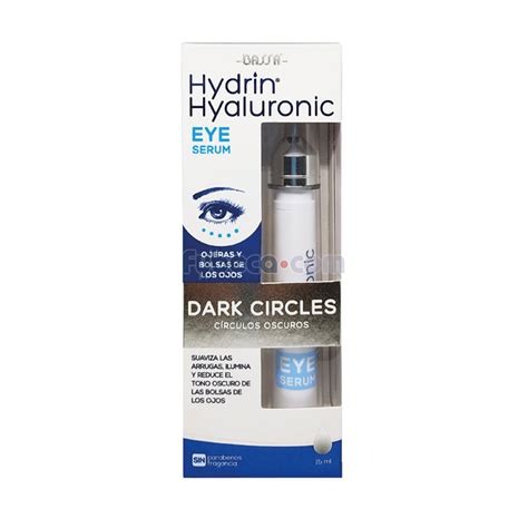 Crema Hydrin Hyaluronic Eye Serum Dark Circles Fybeca