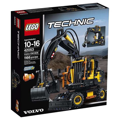 Lego Technic Excavadora Neumatica Volvo Ew E S En