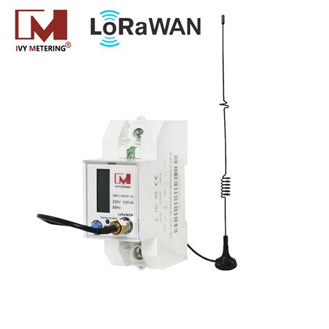 Em Lorawan Smart Energy Meters Eu Ac Power Meters With