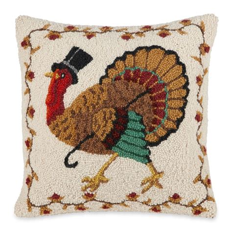 This Fun Hooked Wool Pillow Is The Perfect Whimsical Touch For Your