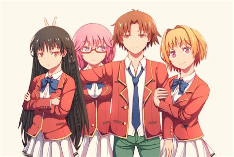 Anime Kikyō Kushida Suzune Horikita Classroom Of The Elite Airi Sakura Kiyotaka Ayanokōji