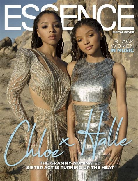 Chloe X Halle Grammy Nominated Sister Act And Grown Ish Stars Featured On First Essence