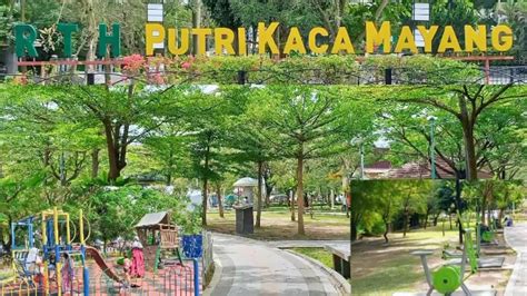 Beautiful Green Park Rth Putri Kaca Mayang Various Facilities Are