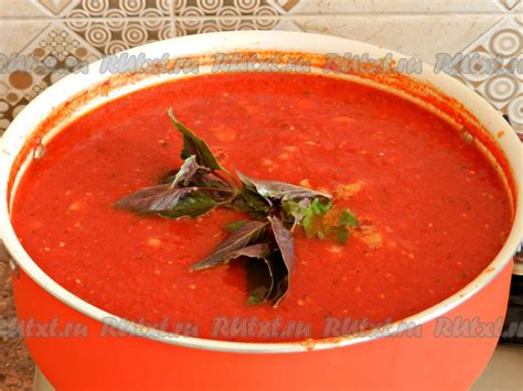 Соус для пиццы на зиму: 16 фото в рецепте