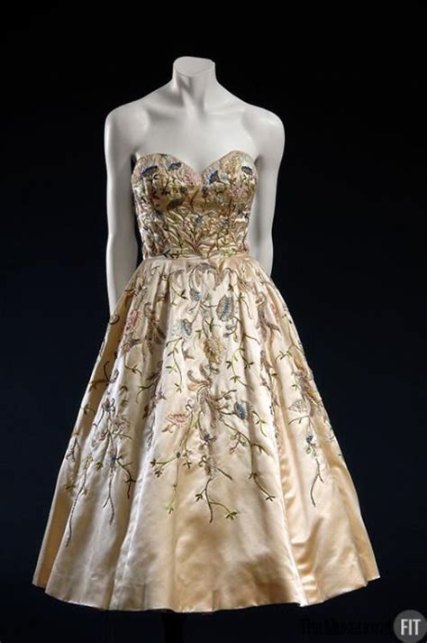 Dress Christian Dior 1951 The Museum At Fit Fashion Vintage Outfits