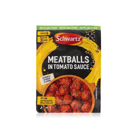 Schwartz Meatballs In Tomato Sauce Mix 30g Spinneys Uae