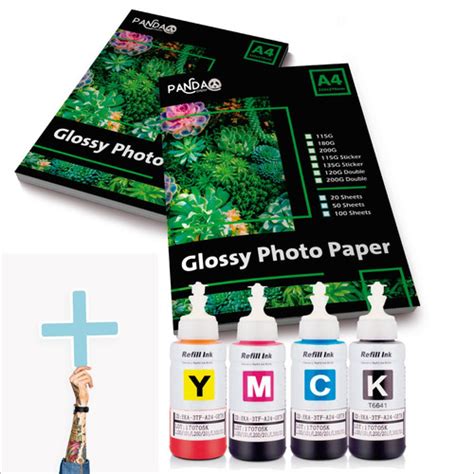 Papel Foto A4 Doble Faz 120gr Glossy Tinta Para Epson 664 POLICART