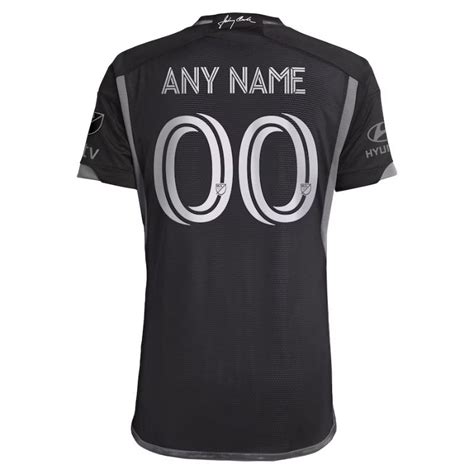 Nashville SC 2023 Custom Jersey - Black Jersey Teams