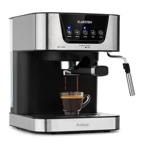 Klarstein Arabica macchina per caffè espresso 1050W 15 bar 1 5l