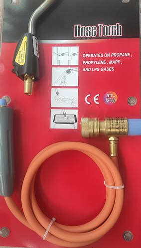Горелка газовая (МАПП газ) Hand Torch HT - 1S660 с пьезоподжигом, цена ...