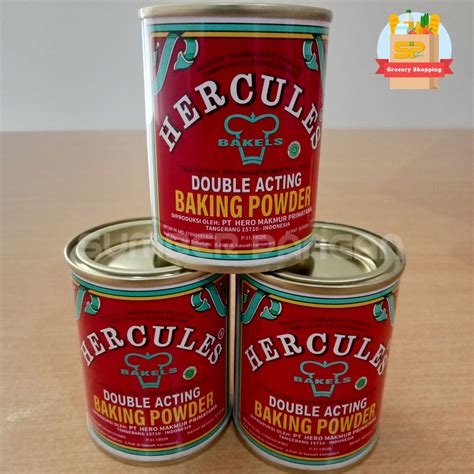 Jual Hercules Baking Powder Double Acting Gr Tepung Pengembang