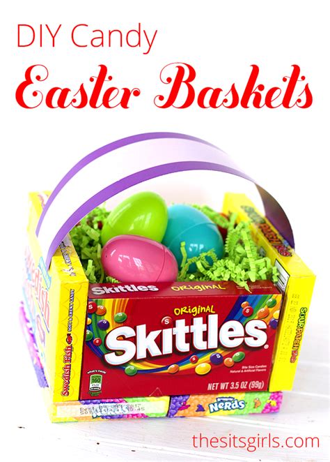 DIY Candy Easter Basket | DIY Teacher Appreciation Basket