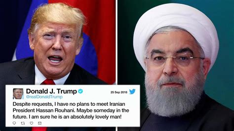 Trump Wont Meet Rouhani In Nyc After Exiting Iran Deal Fox News Video