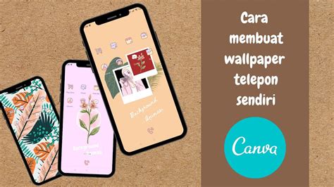 Cara Membuat Wallpaper Aesthetic Di Canva Canva Tutorial Youtube