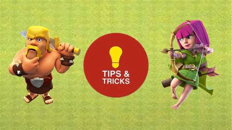 Clash Of Clans Tips And Tricks For Barbarian And Archer Youtube