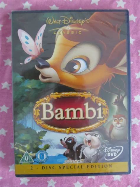 BAMBI 2 DISC Special Edition R2 Dvd Walt Disney New Sealed 8 99