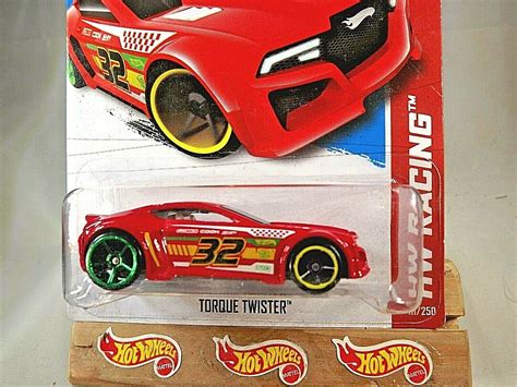 Hot Wheels HW Racing Thrill Racers TORQUE TWISTER Red Variant W OH Sp Contemporary