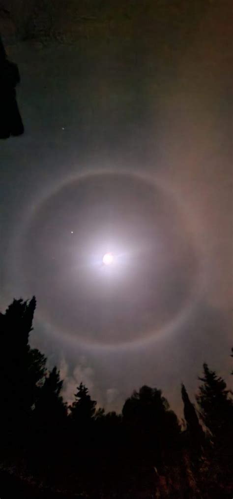 Halo Lunaire Meprises Du Ciel Fr