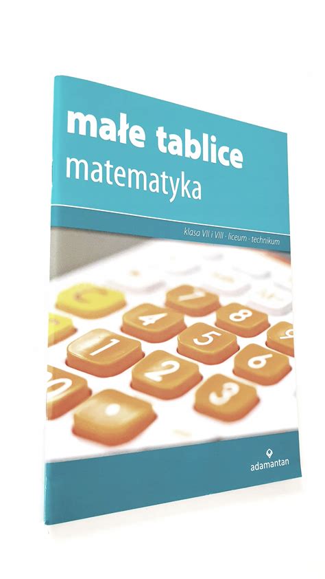 Ma E Tablice Matematyka Niska Cena Na Allegro Pl