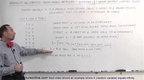 Prob And Stats Random Variable And Prob Distribution 2 Of 53 Random Variable Terminology