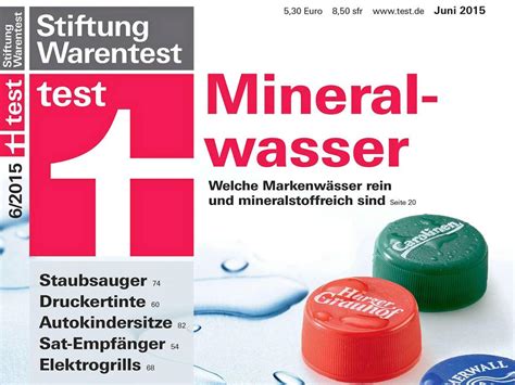 Marken Im Test Stiftung Warentest Findet Verunreinigungen In