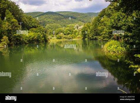 Lake Grza near city Paraćin in the central Serbia Stock Photo - Alamy