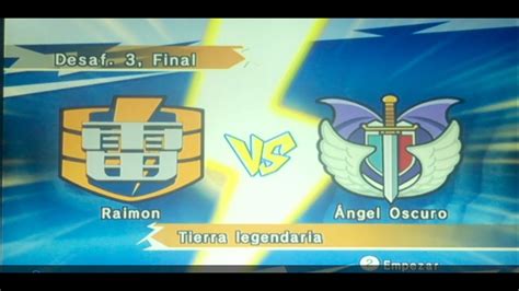 Inazuma Eleven Strikers Raimon Vs Angel Oscuro Final Del Desafio